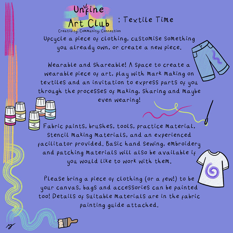 Unfine Art Club: Textile Time at L'Étoile Studio