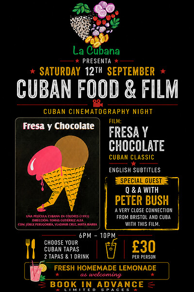 Cuban Food & Film at La Cubana