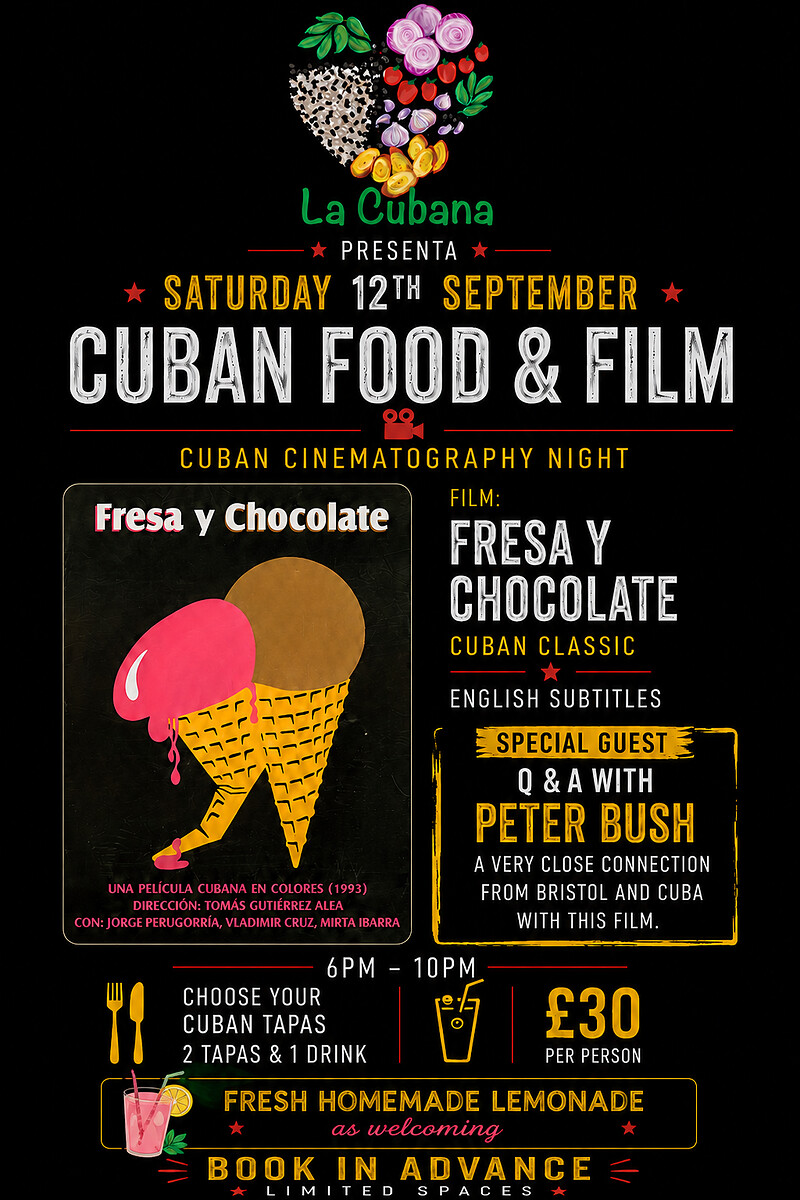 Cuban Food & Film at La Cubana