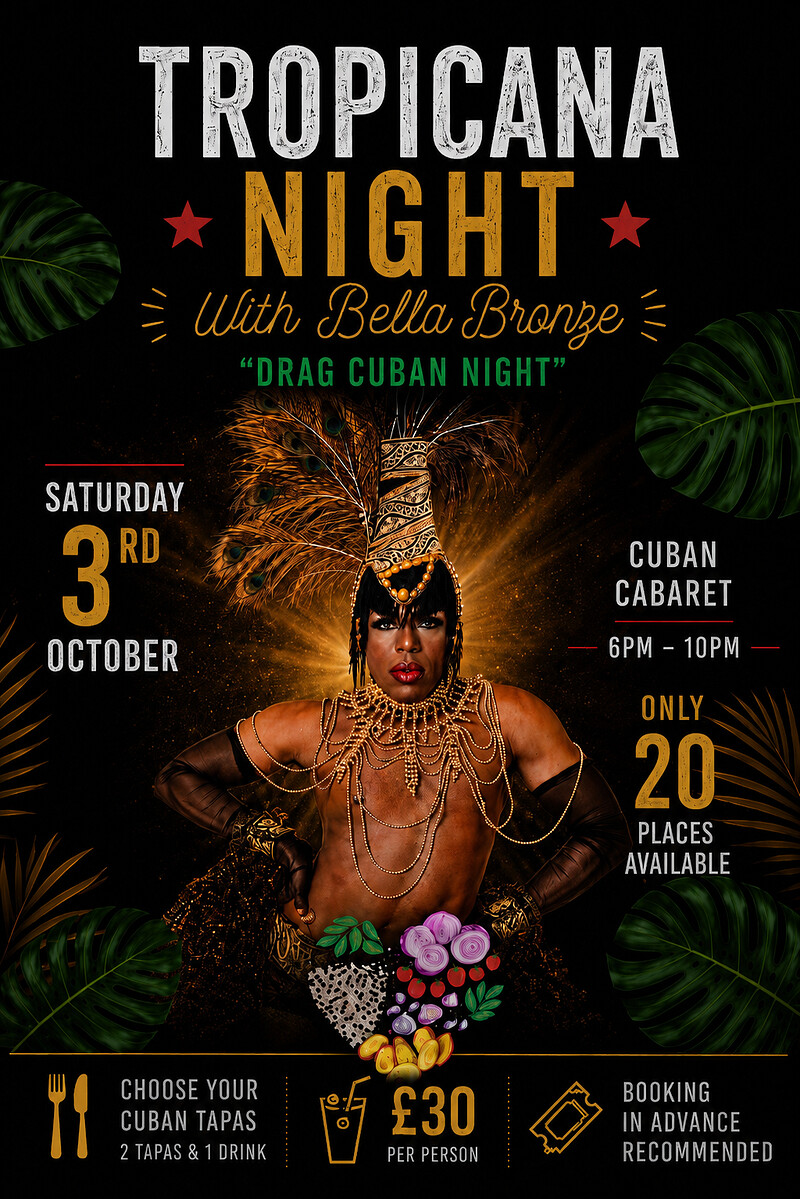 Tropicana Night featuring "Bella Bronze" at La Cubana