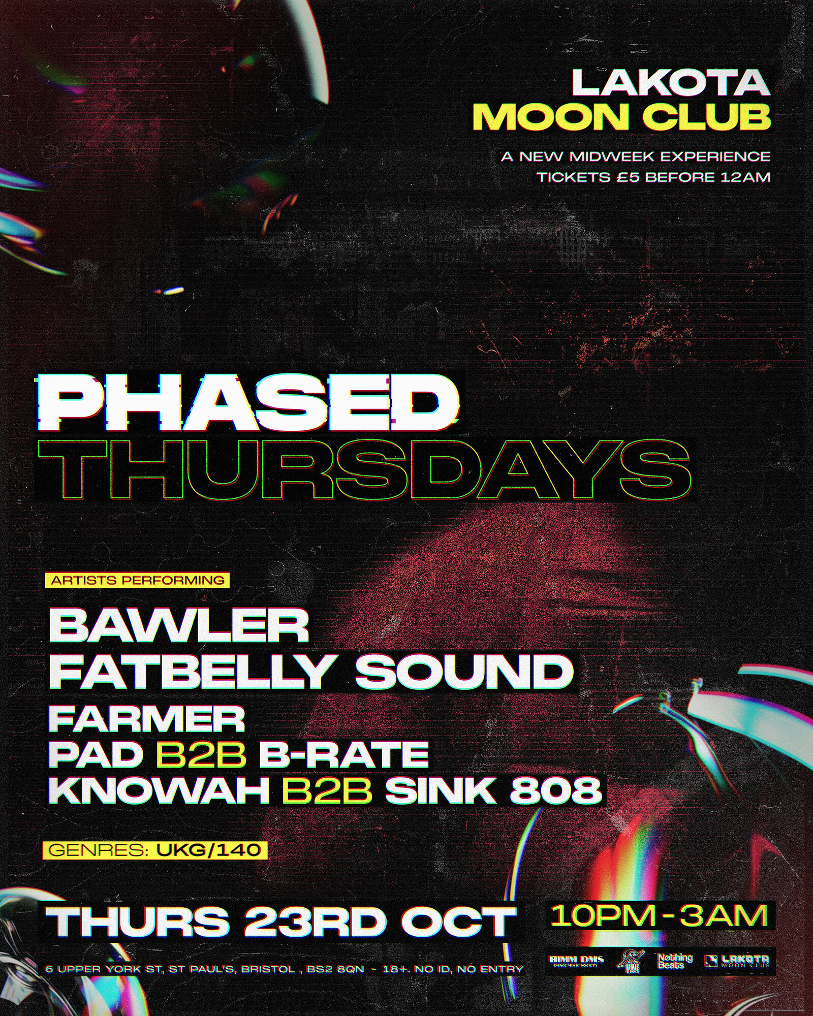Phased Thursdays: Bawler & FatBelly Sounds at Lakota Moon Club