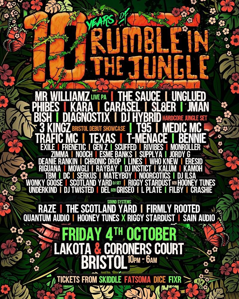 10 years of Rumble in the jungle at Lakota