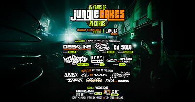 15 Years Of Jungle Cakes Records at Lakota