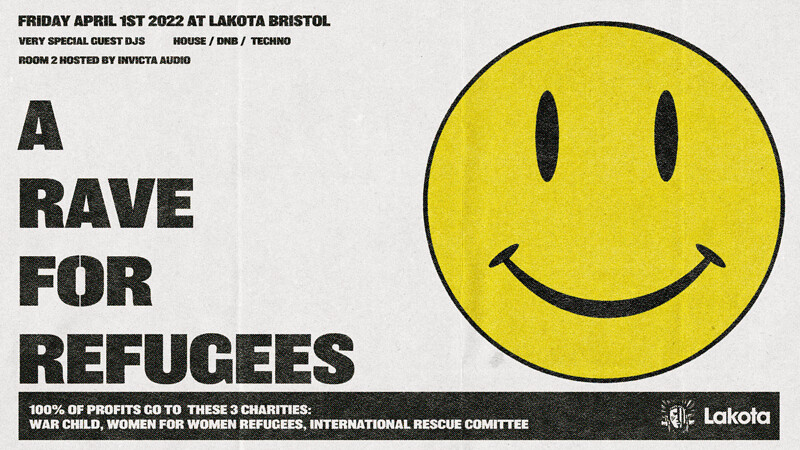 A Rave For Refugees at Lakota