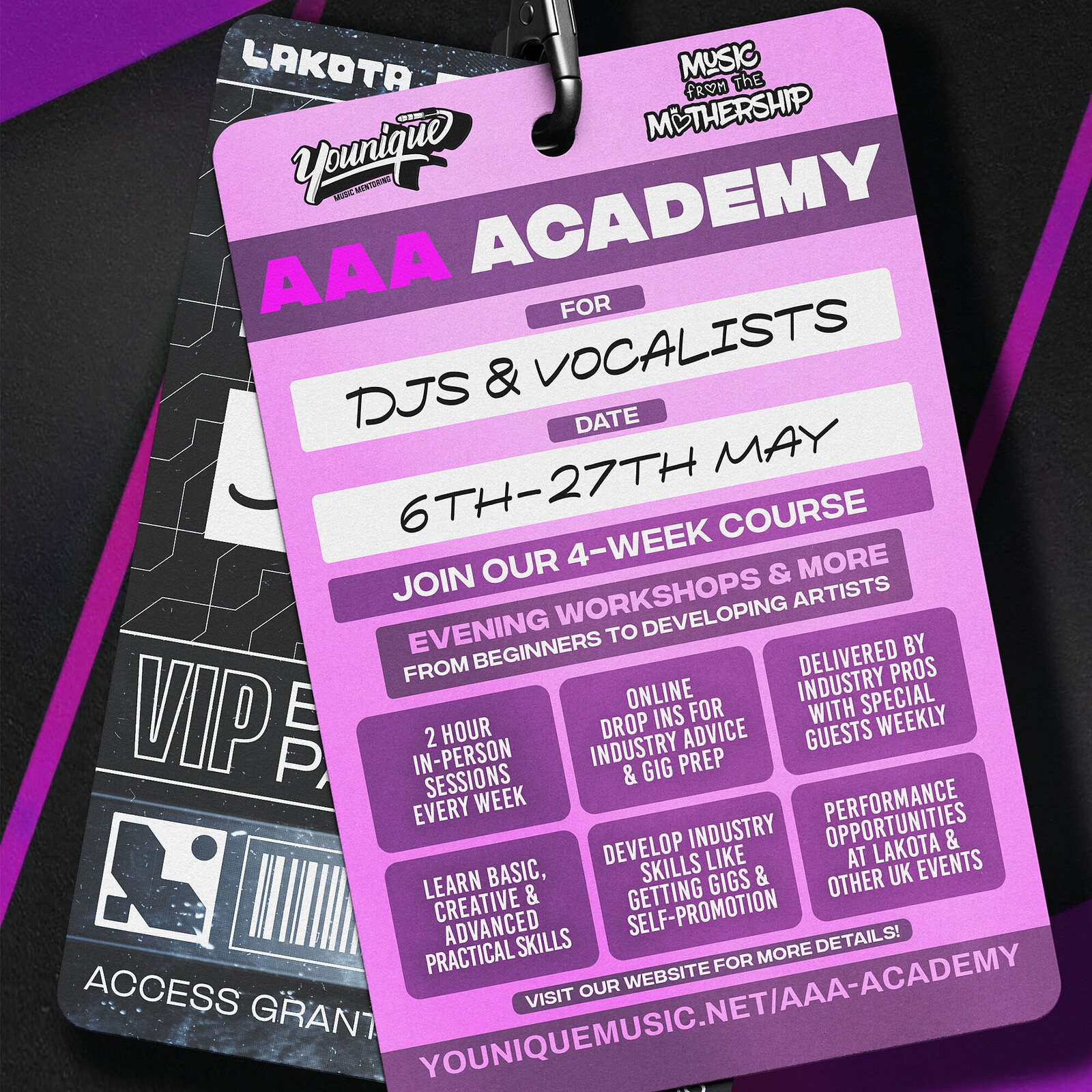 AAA ACADEMY: 4 WEEK DJ COURSE at Lakota