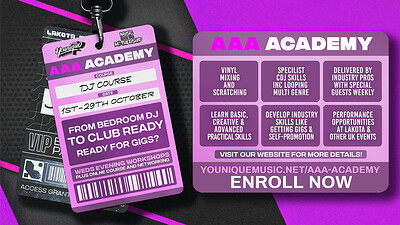 AAA Academy: October at Lakota