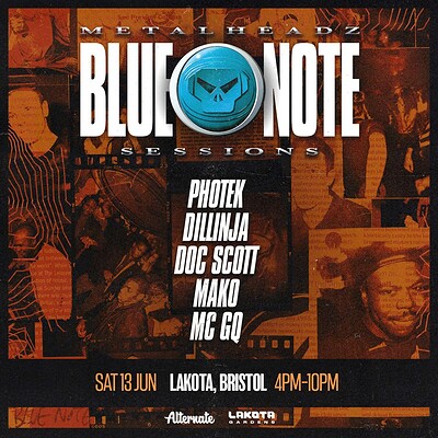 Alternate & Lakota Present Metalheadz Blue Note Sessions at Lakota