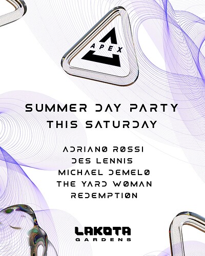 Apex Day Party at Lakota