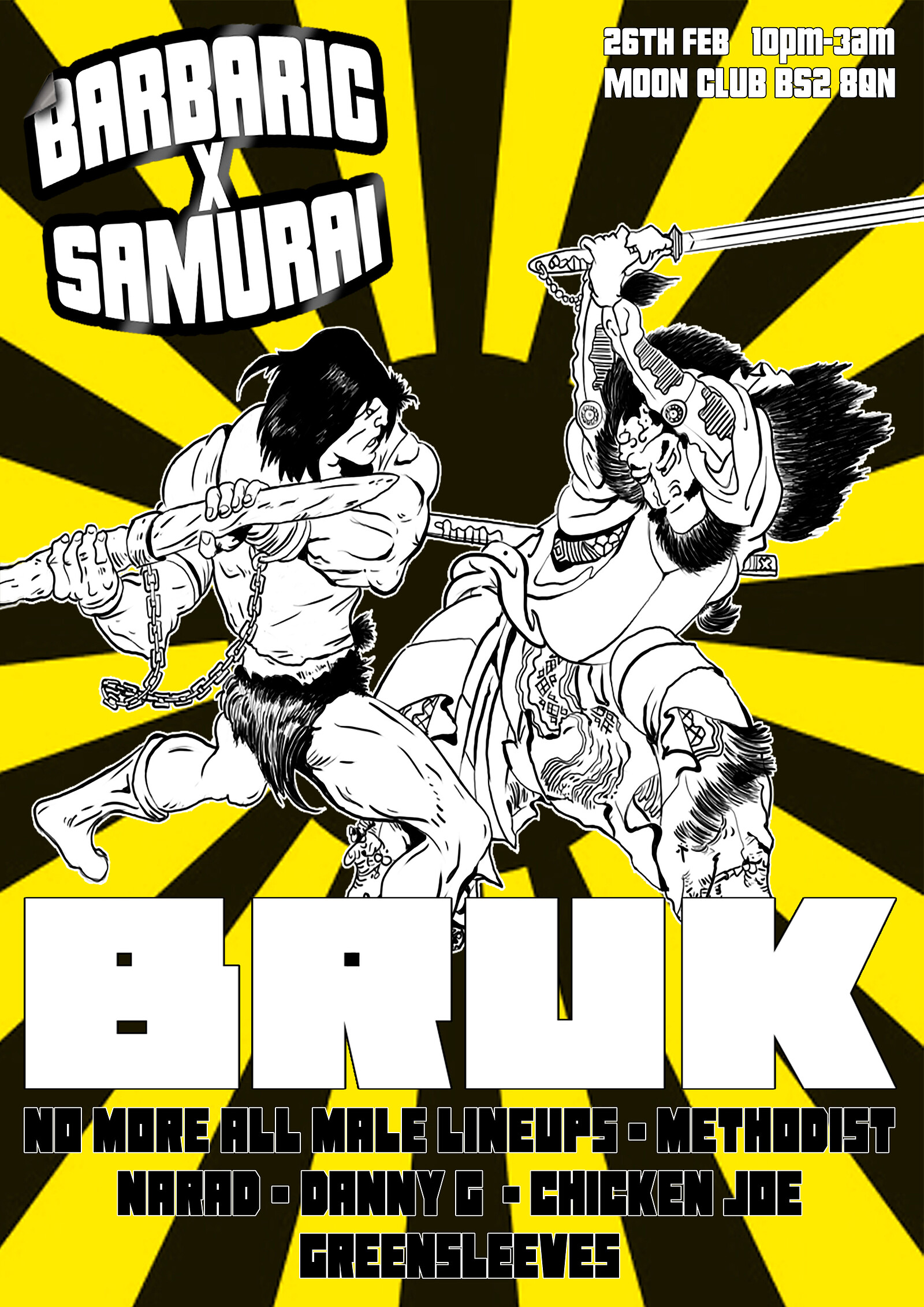 Barbaric X Samurai at Lakota