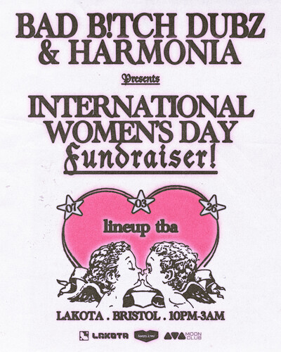 BBDubz x Harmonia: IWD Fundraiser at Lakota