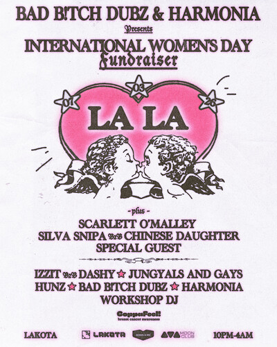 BBDubz x Harmonia: IWD Fundraiser at Lakota