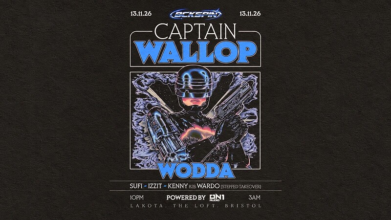 Captain Wallop, Wodda + More at Lakota