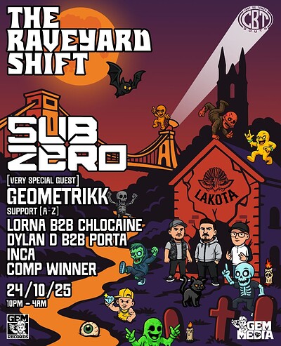 CBTSouth present - Sub Zero at Lakota