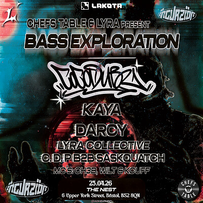 Chefs Table x Lyra presents Bass Exploration at Lakota
