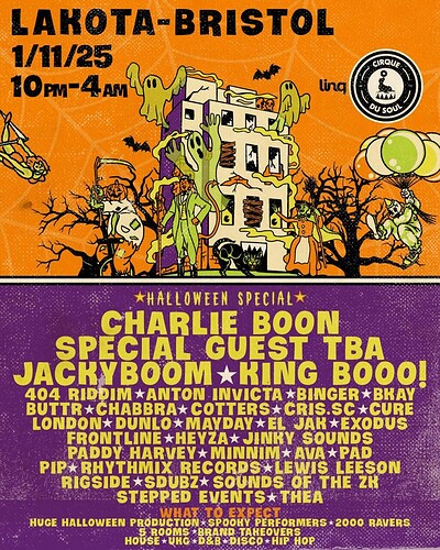 Cirque Du Soul: Halloween at Lakota
