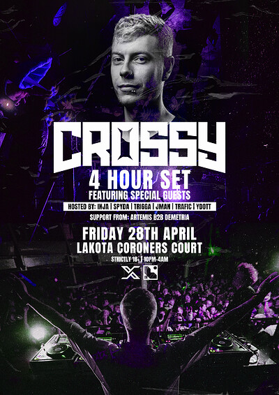 Crossy All Night Long w/ SPECIAL GUESTS at Lakota
