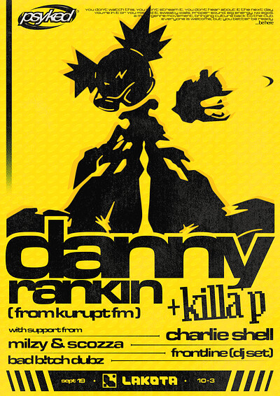 Danny Rankin  + Killa P & More: Be Here Bristol at Lakota