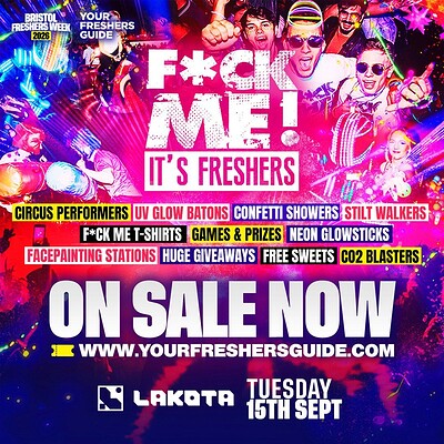 F*CK ME It's Freshers at Lakota