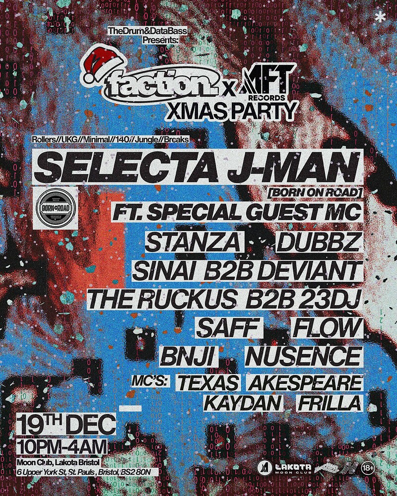 Faction x AFT: Xmas Party at Lakota