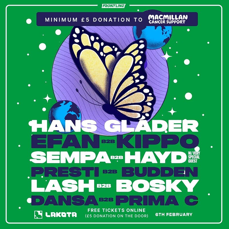 FRONTLINE x MacMillan - Hans Glader, Efan, Kippo, Sempa, + MORE at Lakota