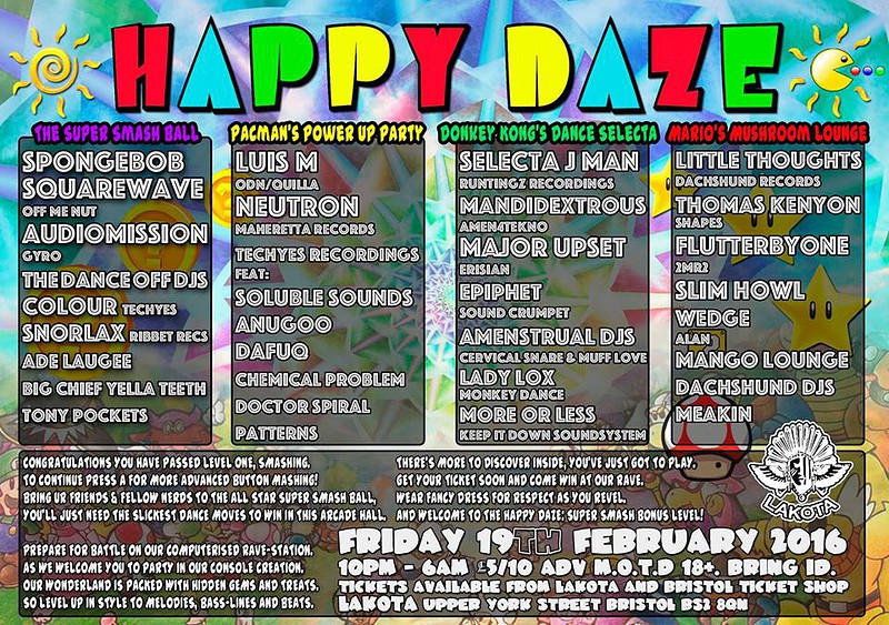 Happy Daze : Super Smash at Lakota