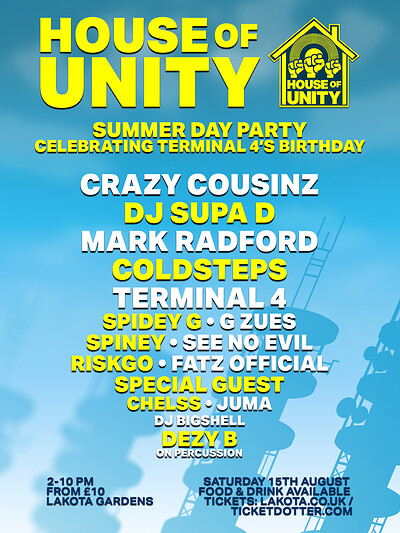House of Unity - Summer Day Party 2026 at Lakota