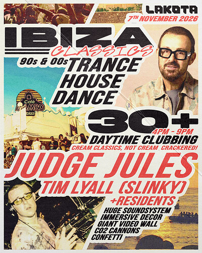 Ibiza Classics: Judge Jules at Lakota