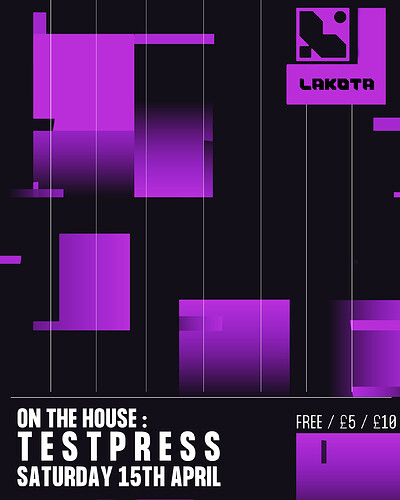 Lakota Presents: On The House - t e s t p r e s s at Lakota