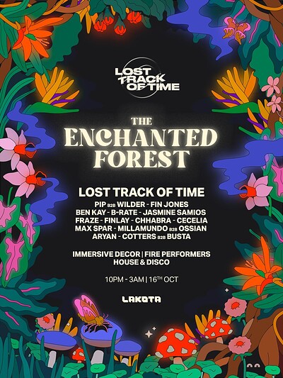 Lost Track Of Time: The Enchanted Forest at Lakota
