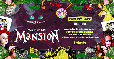 Mad Hatter's Mansion: Down The Rabbit Hole at Lakota