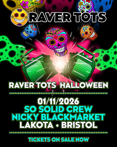 Raver Tots Halloween at Lakota
