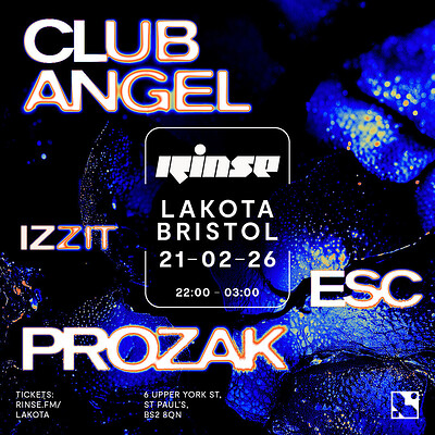 RINSE: CLUB ANGEL | PROZAK | ESC at Lakota