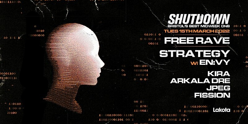 Shutdown: FREE RAVE w/ Strategy at Lakota