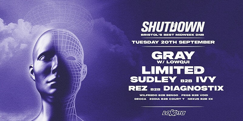 Shutdown Fresher's Rave: Gray & Lowqui  & at Lakota