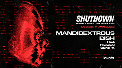 Shutdown: Mandidextrous, Bish at Lakota