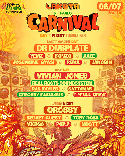 St Pauls Carnival Charity Fundraiser at Lakota