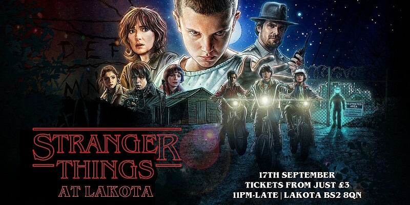 Stranger Thing's House Party at Lakota