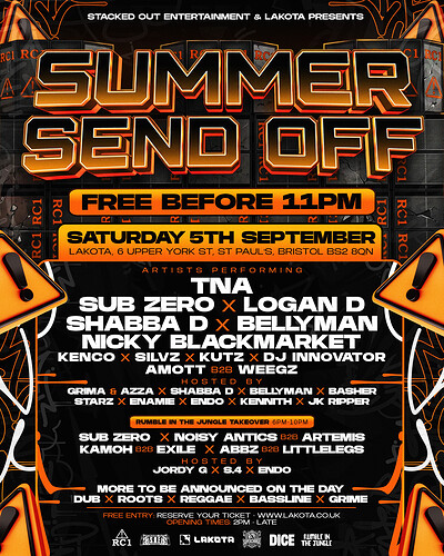 Summer Send Off at Lakota