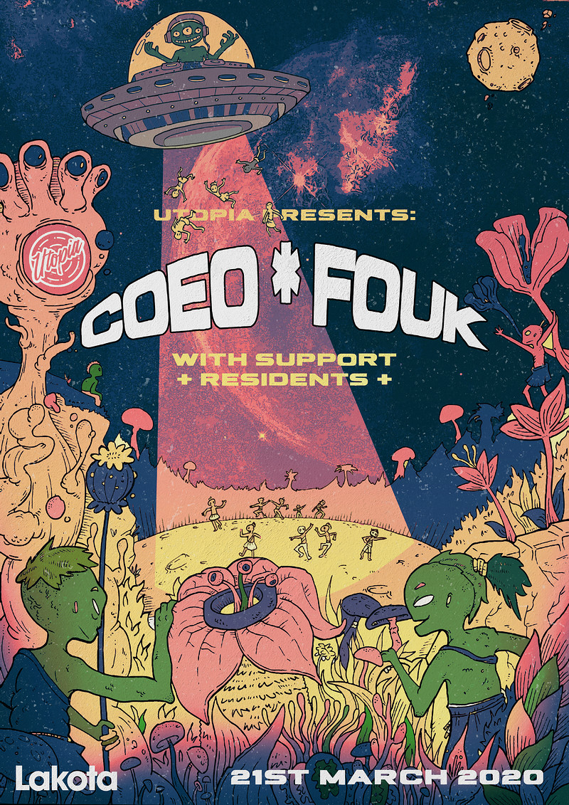 Utopia Presents: Coeo & Fouk at Lakota