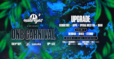 Wide Eyes: Freshers' DnB Carnival at Lakota