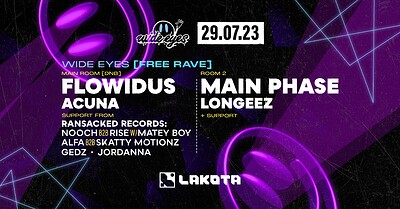 Wide Eyes: Summer Free Party / Flowidus/Main Phase at Lakota