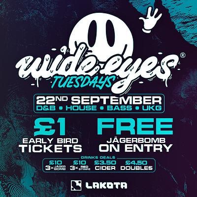 Wide Eyes Tuesdays at Lakota