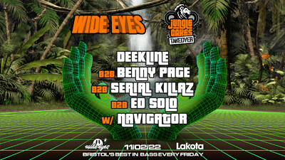 Wide Eyes x Jungle Cakes w/ Benny Page B2B .. at Lakota