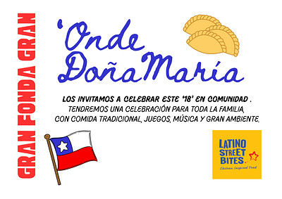 Fonda "´Onde Doña María" at Latino Street Bites, Redcliffe Church, St Mary, Redcliffe Way, Bristol BS1 6RA