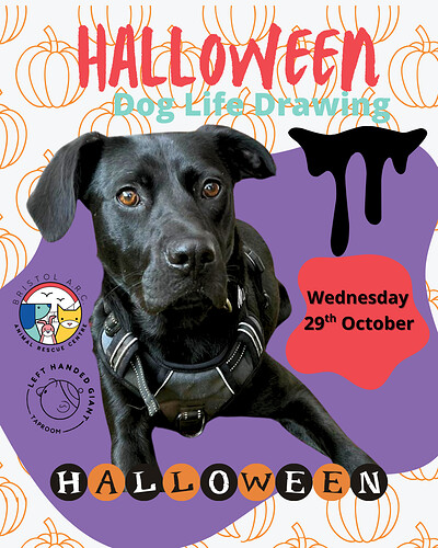 Halloween Dog Life Drawing at Left Handed Giant St Phillips Brewery & Taproom