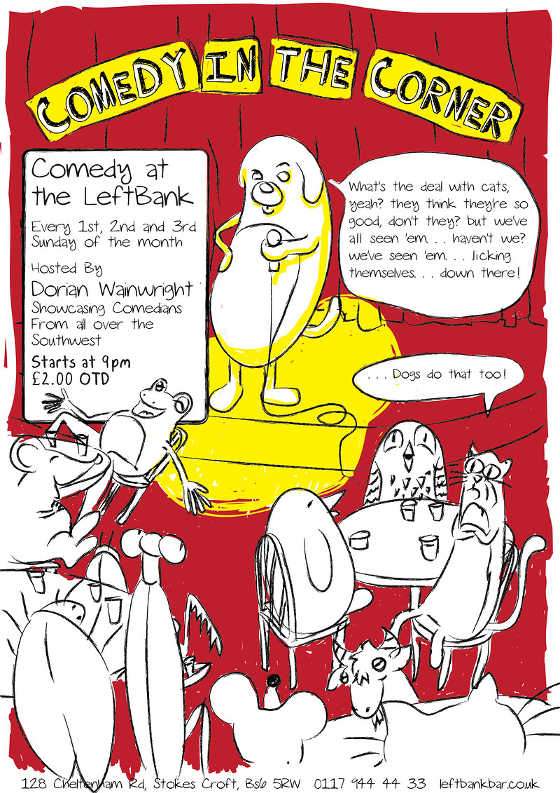 Comedy in the Corner no.4 at LEFTBANK