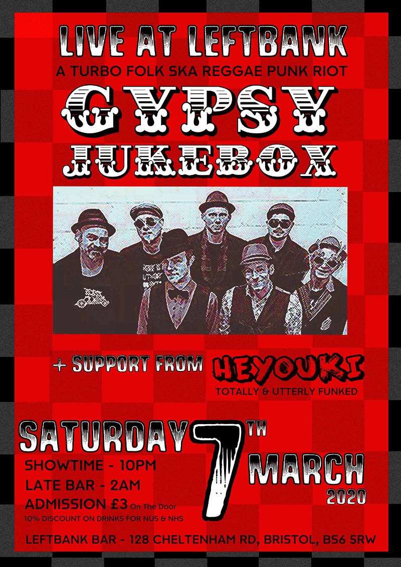 GYPSY JUKEBOX + HEYOUKI at LEFTBANK