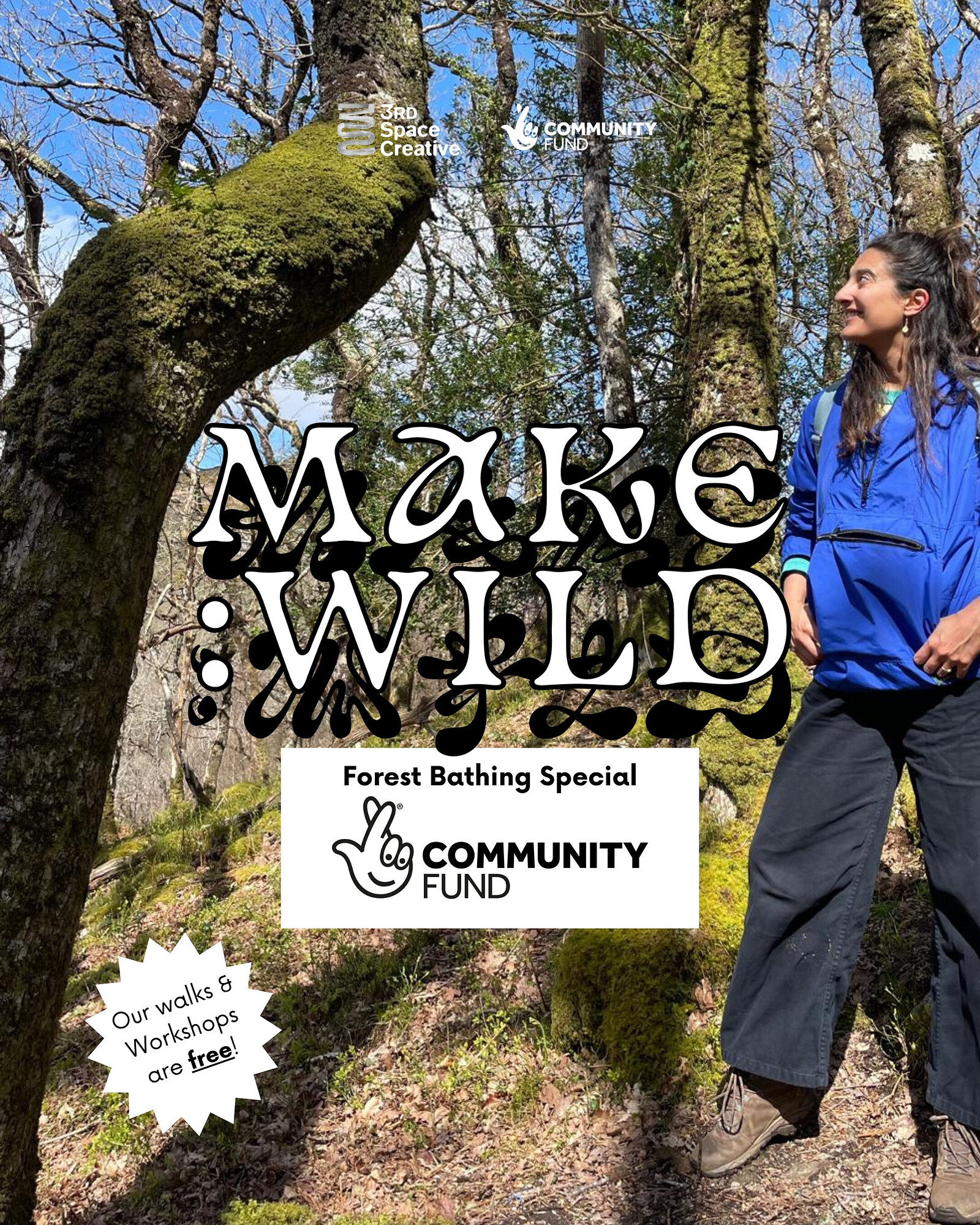 Make Wild: Forest Bathing w/ Hiba Choueiri at Leigh Woods
