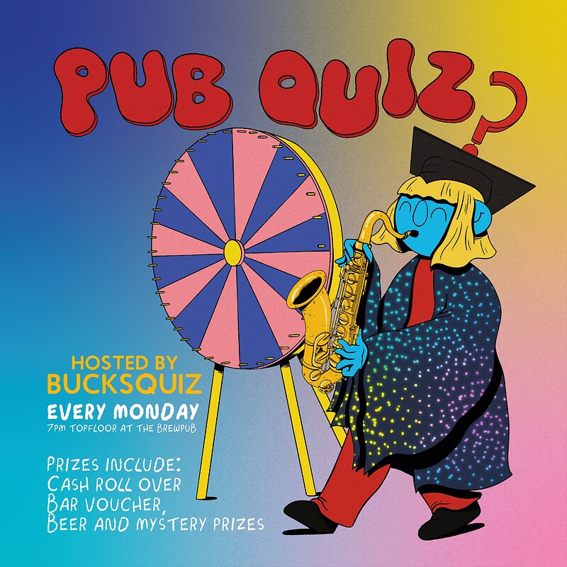 The Left Handed Giant Pub Quiz of 2026 at LHG Brewpub