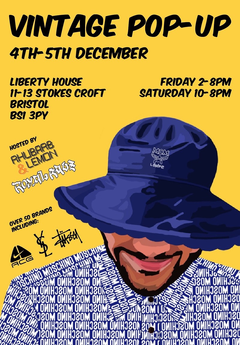 Vintage Clothing Pop-Up at Liberty House, 11-13 Stokes Croft, Bristol, BS1 3PY